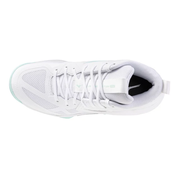 Mizuno Wave Momentum Pro Mid teremcipő fehér/menta