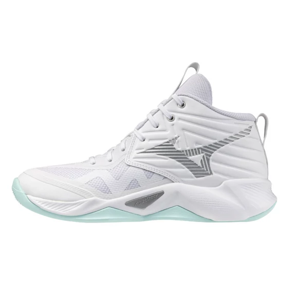Mizuno Wave Momentum Pro Mid teremcipő fehér/menta