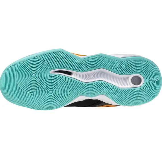 Mizuno Wave Momentum Pro Mid teremcipő fekete/narancs