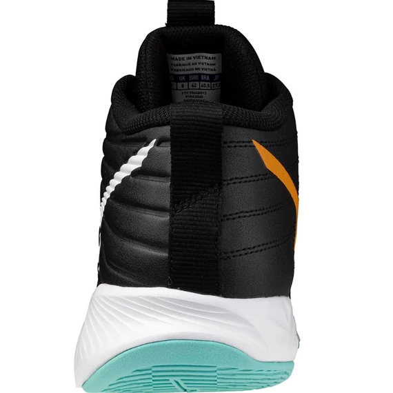 Mizuno Wave Momentum Pro Mid teremcipő fekete/narancs
