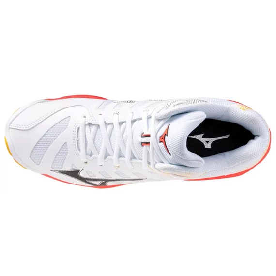 Mizuno Wave Voltage 2 MID röplabda cipő fehér/narancs