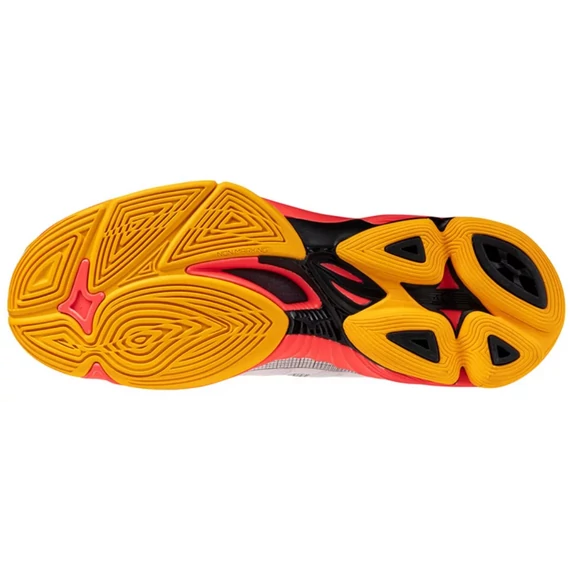 Mizuno Wave Voltage 2 MID röplabda cipő fehér/narancs