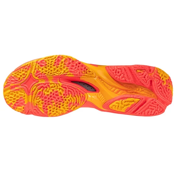 Mizuno Wave Lightning Z8 röplabda cipő fehér/narancs