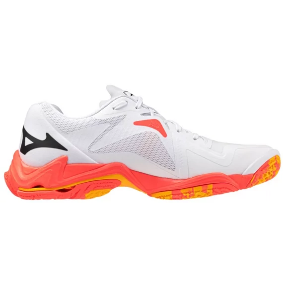 Mizuno Wave Lightning Z8 röplabda cipő fehér/narancs