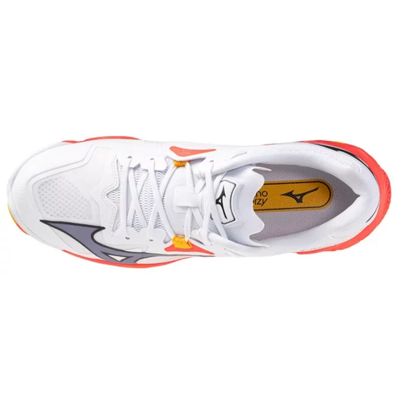 Mizuno Wave Lightning Z8 röplabda cipő fehér/narancs