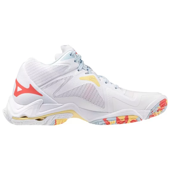 Mizuno Wave Lightning Z8 MID röplabda cipő fehér/korall