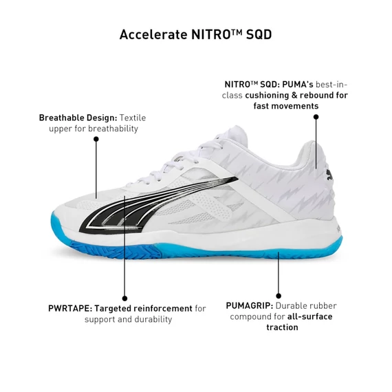 Puma Accelerate NITRO SQD kézilabda cipő