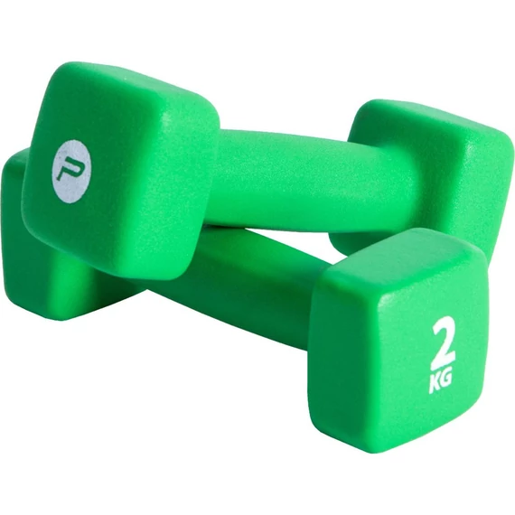 Pure2Improve súlyzó kézi neoprén 2 x 2 kg