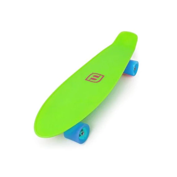 Gördeszka UV/Funbee, SP 56x14,5cm, 80kg, műa tengely, ABEC5, zöld