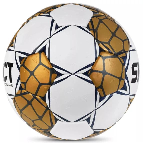 Select Ultimate EHF Bajnokok Ligája v24 kézilabda fehér/arany