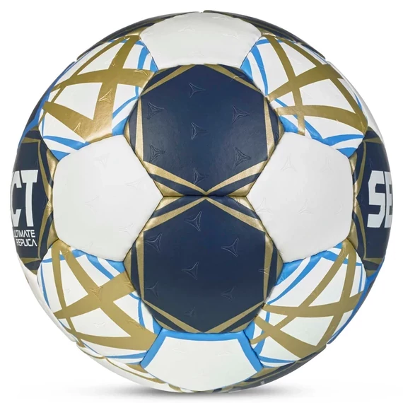 Select EHF Bajnokok Ligája V25 Replica kézilabda kék/fehér