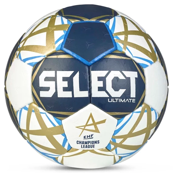 Select Ultimate EHF Bajnokok Ligája V25 Kézilabda kék/fehér