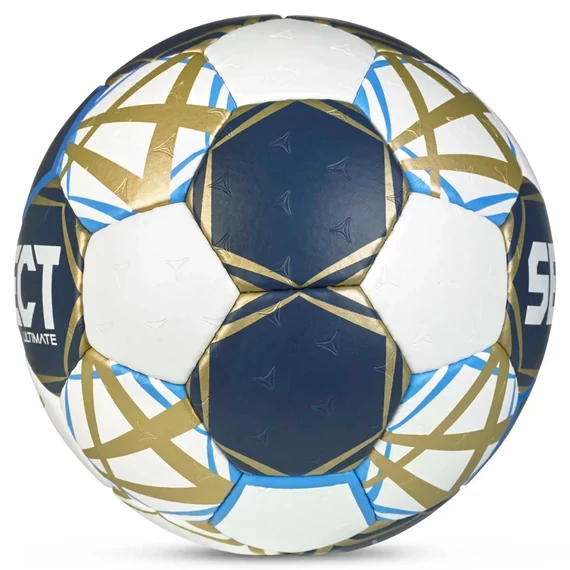 Select Ultimate EHF Bajnokok Ligája V25 Kézilabda kék/fehér