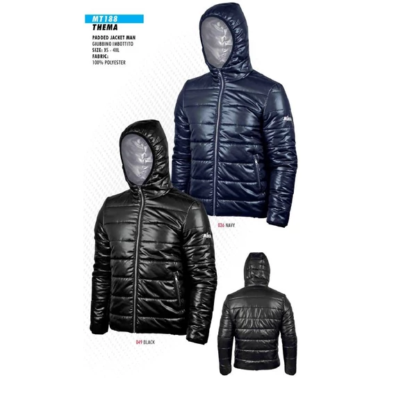 Mikasa kapucnis kabát, unisex MT188-036