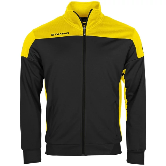 Stanno Pride Top Full Zip, fekete/sárga