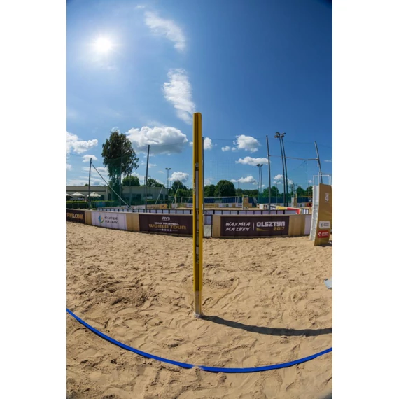 Strandröplabda oszlop verseny