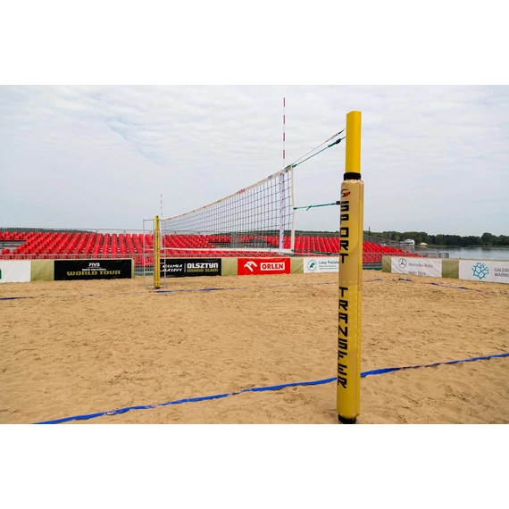 Strandröplabda oszlop verseny