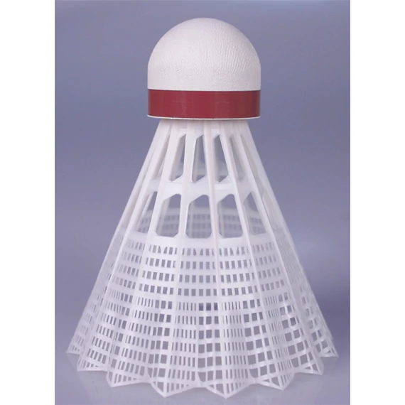 Yonex Mavis 2000 tollaslabda fehér toll, piros csík 6 db