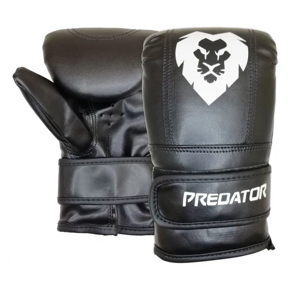 Zsákoló kesztyű Predator, fekete műbőr