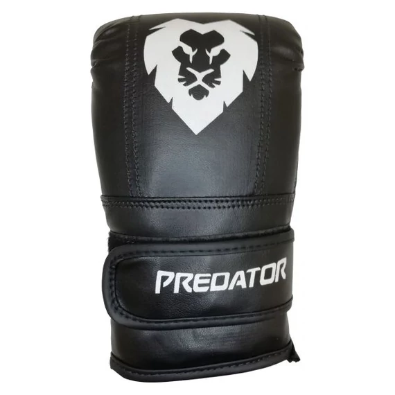 Zsákoló kesztyű Predator, fekete műbőr