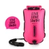 Finis biztonsági úszó bója, 20l, pink, CSW, Dry Bag Bouy
