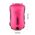 Finis biztonsági úszó bója, 20l, pink, CSW, Dry Bag Bouy