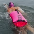 Finis biztonsági úszó bója, 20l, pink, CSW, Dry Bag Bouy