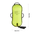 Finis biztonsági úszó bója, 10l, sárga, LLS, szuper könnyű, Ultralight Swim Bouy