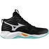 Mizuno Wave Momentum Pro Mid teremcipő fekete/narancs -V1GA254512