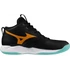 Mizuno Wave Momentum Pro Mid teremcipő fekete/narancs