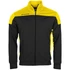 Stanno Pride Top Full Zip, fekete/sárga